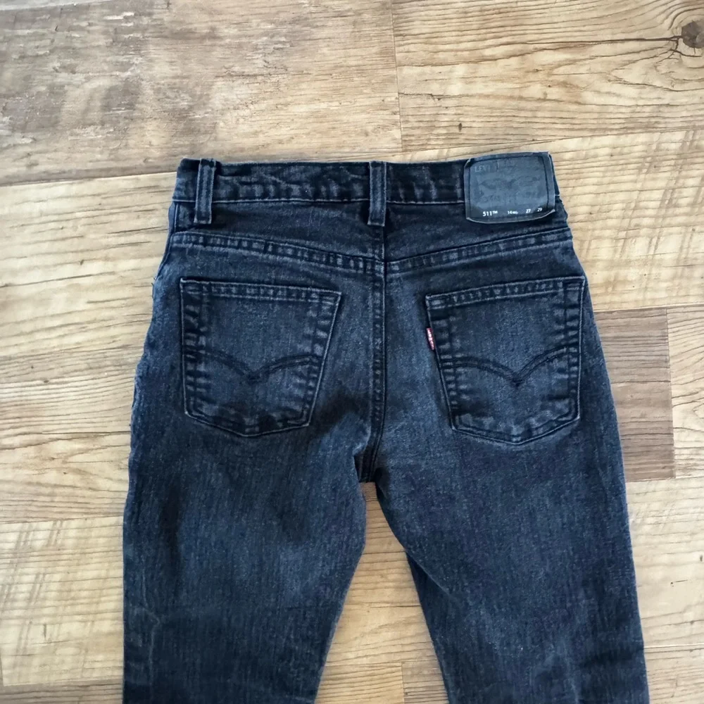 Levi’s 511 Slim Black Girls Jeans Size 14 Reg